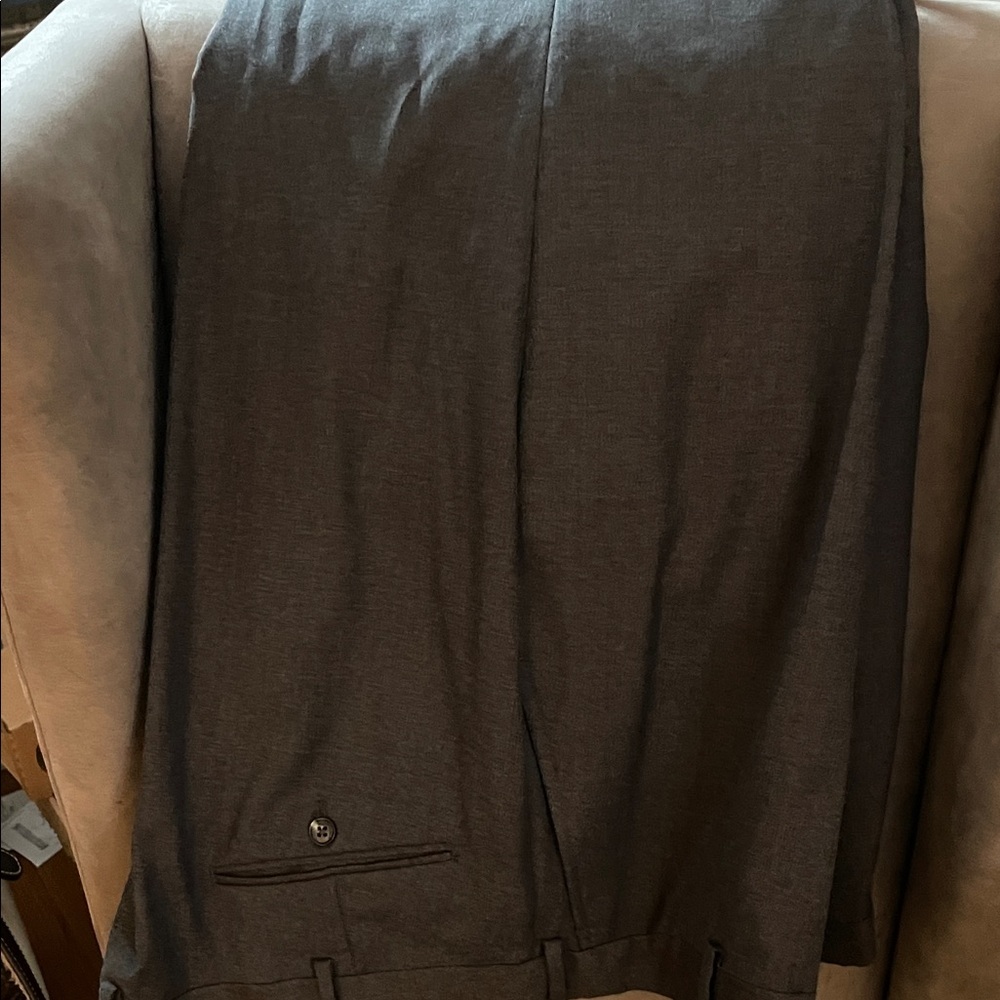 Gray wool Dress Pants